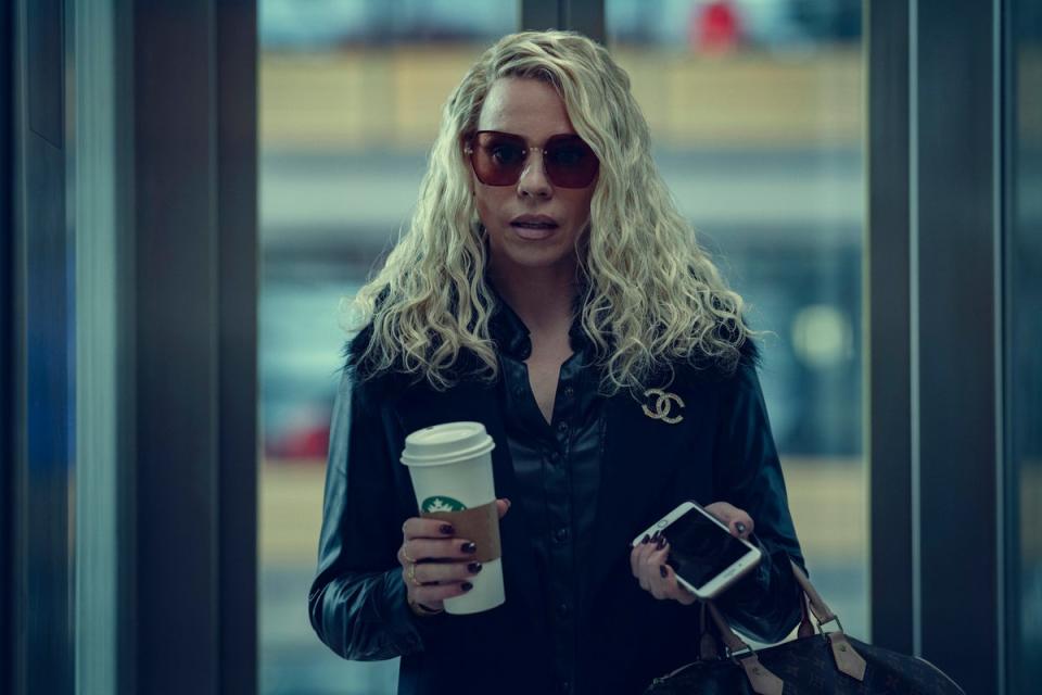 Billie Piper plays Sam McAlister in Netflix series Scoop (Netflix/PA)