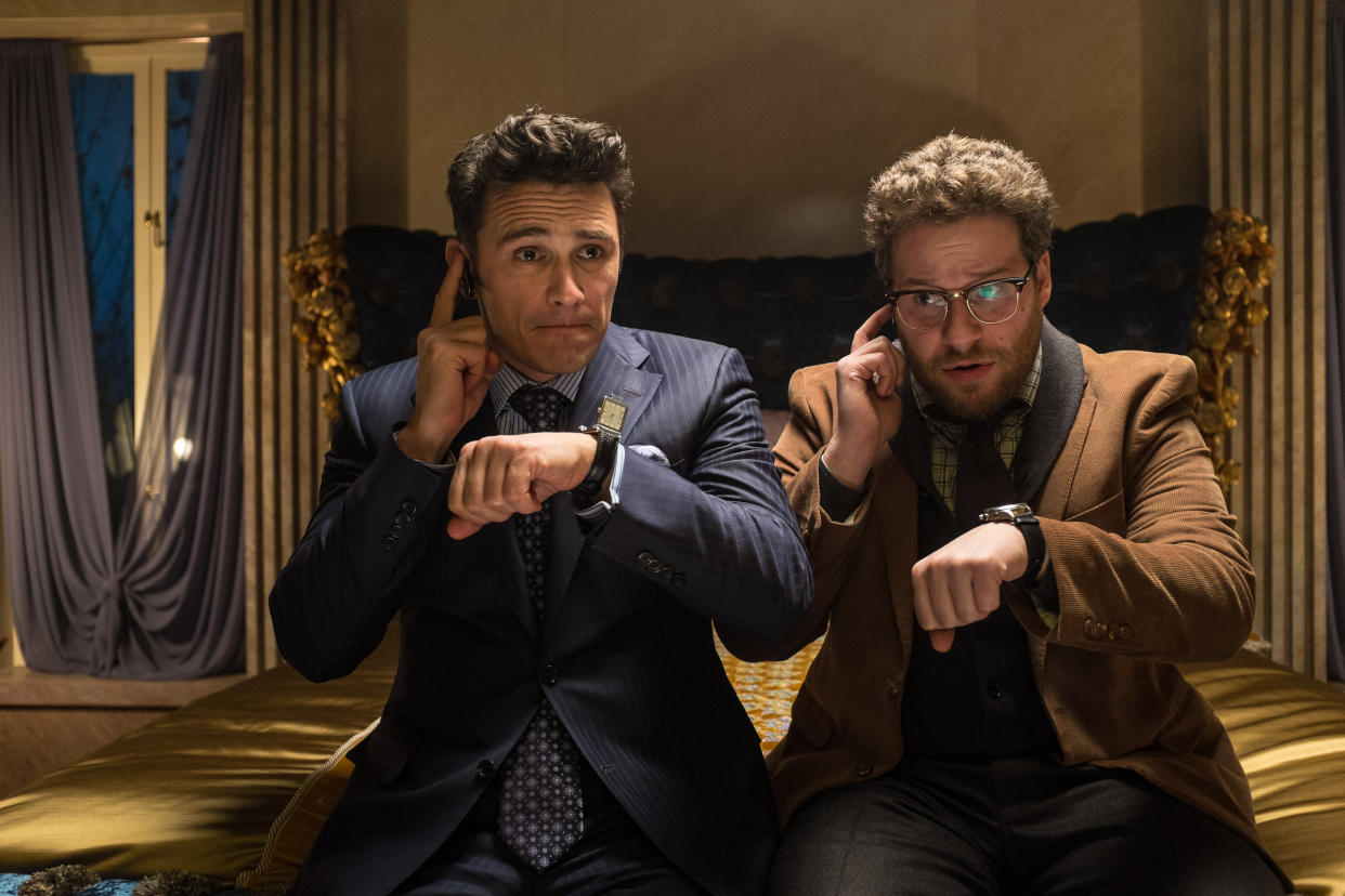 James Franco and Seth Rogen in the 2014 comedy The Interview (Photo: Ed Araquel/©Columbia Pictures/courtesy Everett Collection)