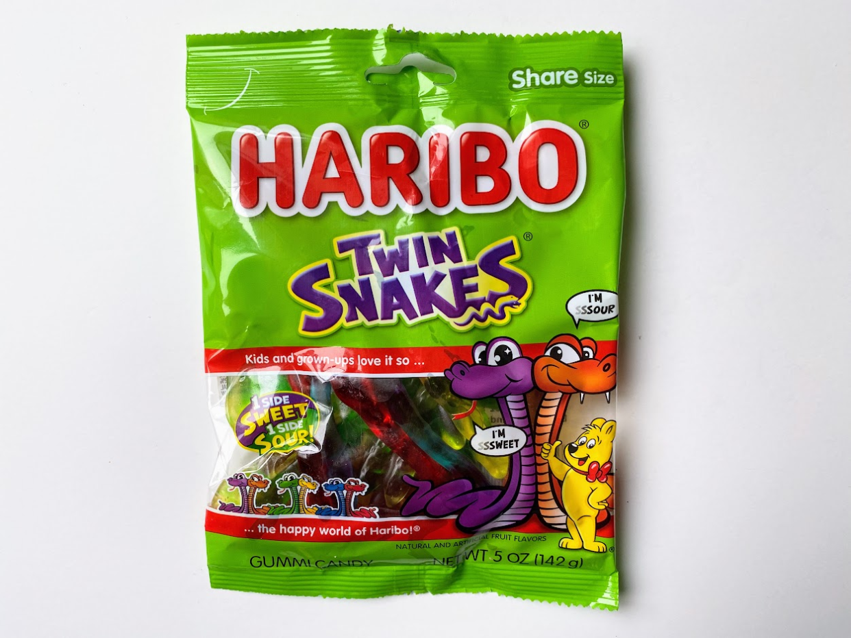 Haribo twin snakes