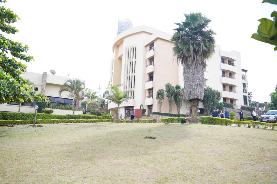 A view of Hope House, a hostel in Nyabugogo, the Gasabo district of the capital city Kigali, in Rwanda. Plans to send asylum seekers to Rwanda from the UK are anticipated to initially see them taken to Hope House. Picture date: Thursday April 14, 2022.