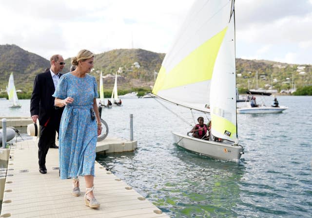 Earl and Countess of Wessex visit to the Caribbean – Day 4