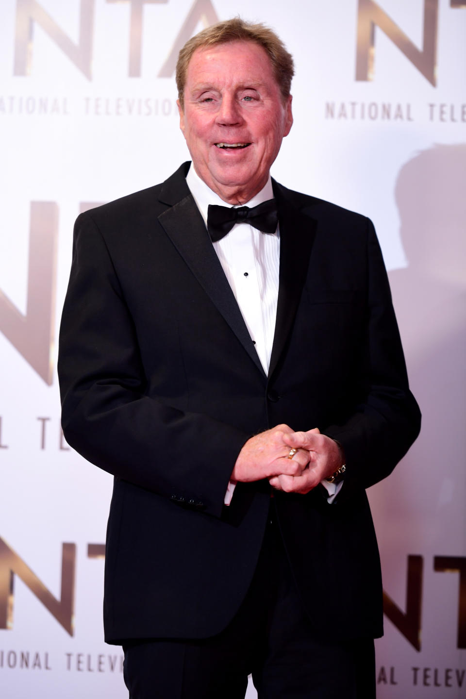 Harry Redknapp in the Press Room at the National Television Awards 2019 held at the O2 Arena, London.