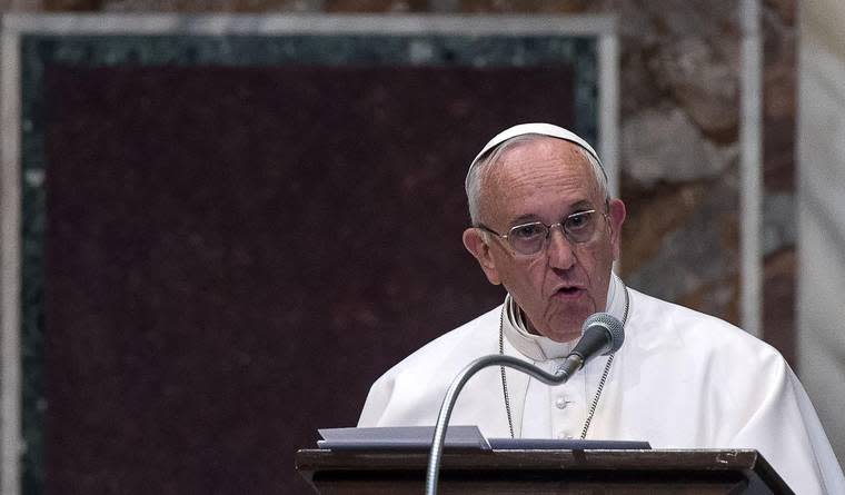 The Pope Slams Europe for its Response to the Refugee Crisis in an Impassioned Speech