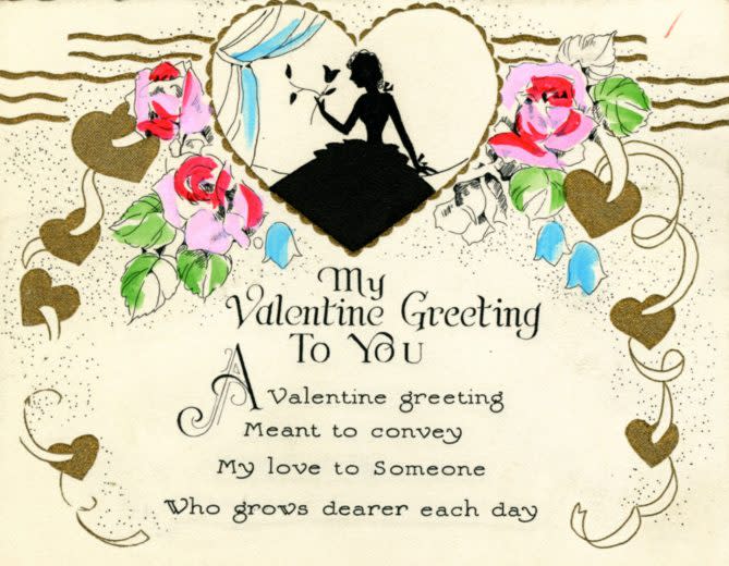 Undated Hallmark valentine