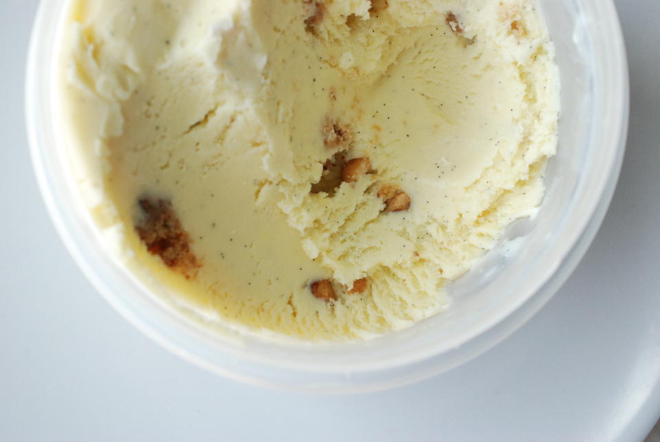 <strong>Get the <a href="http://food52.com/recipes/18821-vanilla-bourbon-walnut-crumble-ice-cream" target="_blank">Vanilla-Bourbon Walnut Crumble Ice Cream recipe</a> from cristinasciarra via Food52</strong>