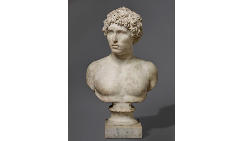 Portrait Bust, c. A.D. 138–150, Roman. Marble.