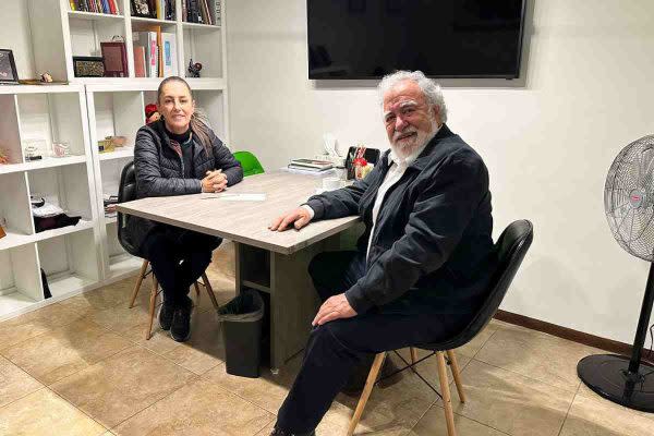 Claudia Sheinbaum invitó a Alejandro Encinas a trabajar en su proyecto rumbo a las elecciones presidenciales de 2024.