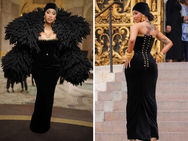 Cardi B's Over-the-Top Haute Couture Fashion Week Outfits: Pics