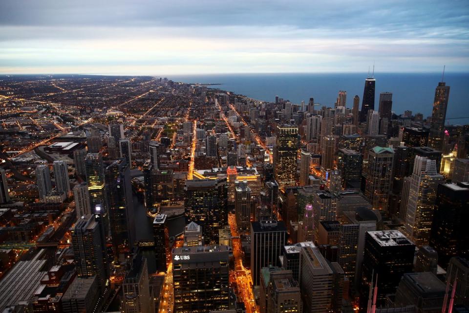 You can see four states from the Willis Tower.