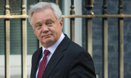 Brexit<br>File photo dated 12/09/17 of Brexit Secretary David Davis, whose department has refused to say whether it has analysed the impact of Brexit on Britain's regions because doing so could provoke a 