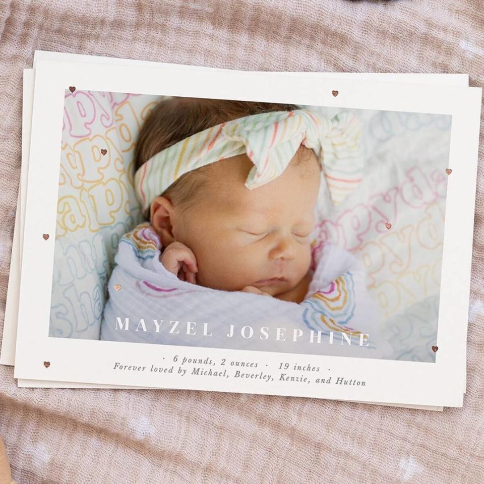 Beverley Mitchell Baby Girl, Mayzel Joshephine