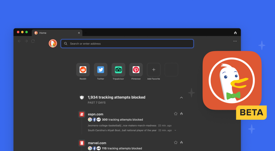 DuckDuckGo Mac browser beta