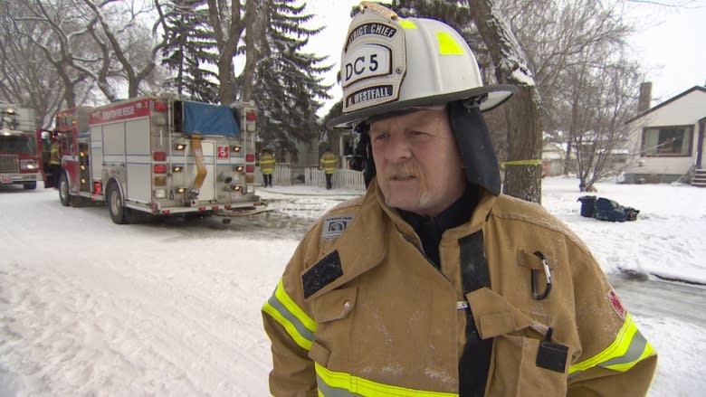 Firefighters battle fire in Alberta Avenue bungalow