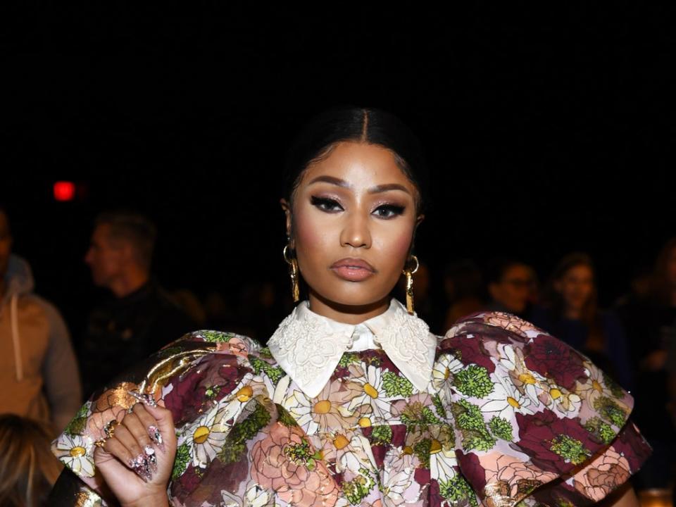 Nicki Minaj  has received backlash over vaccine post on Twitter (Getty Images for Marc Jacobs)