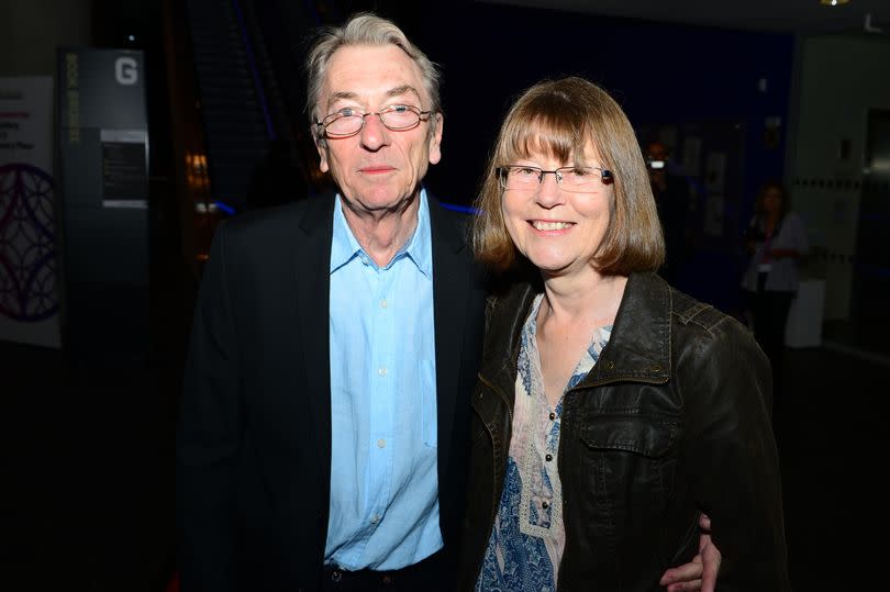 Richard Tandy and partner Sheila. -Credit:Birmingham Post