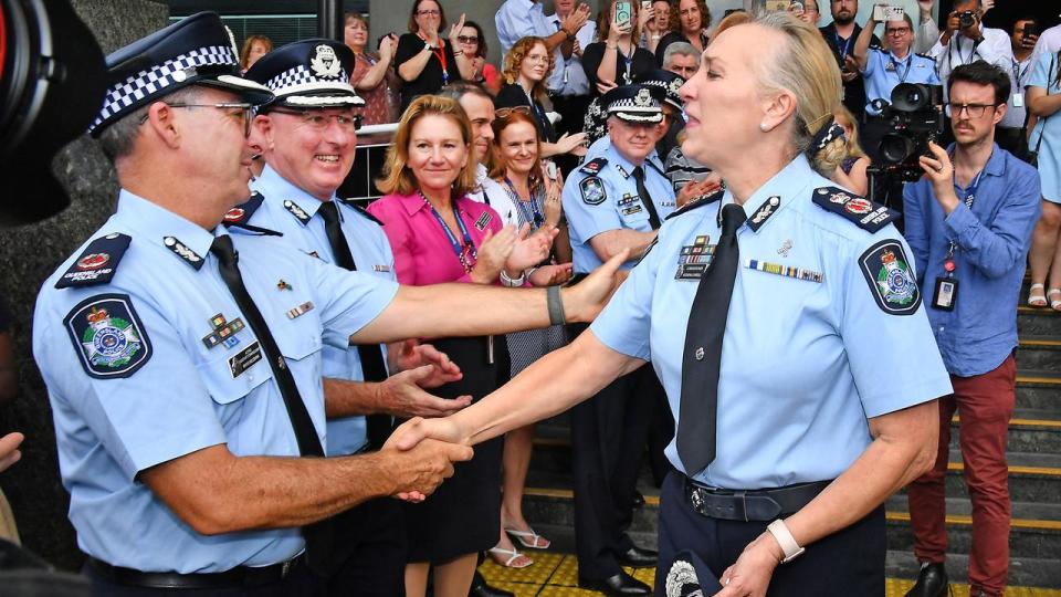 POLICE COMMISSIONER SEND OFF