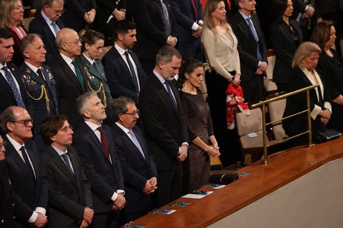 Los Reyes en el concierto  In Memorian en homenaje a las víctimas del terrorismo