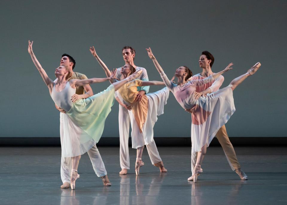 New York City Ballet in the world premiere of Justin Peck’s Bright .
