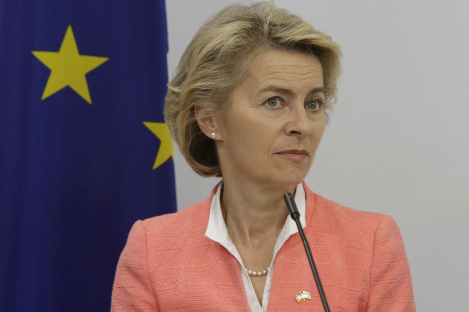 Bundesverteidigungsministerin: Ursula von der Leyen (CDU)