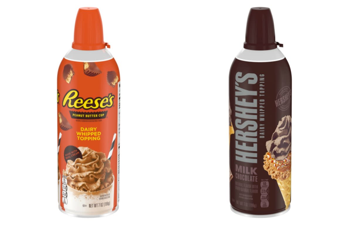 Reese's Peanut Butter Cup and Hershey's Whipped Toppings Shake Up Dessert