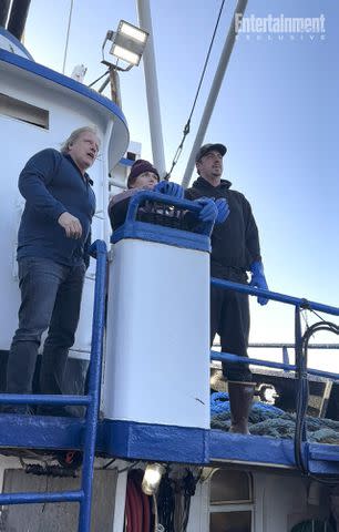 <p>Original Productions/Discovery Channel</p> Captain Sig Hansen reminds me that weather conditions are usually much, much worse.