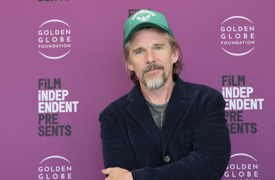 Ethan Hawke attends the Film Independent special screening of Wildcat