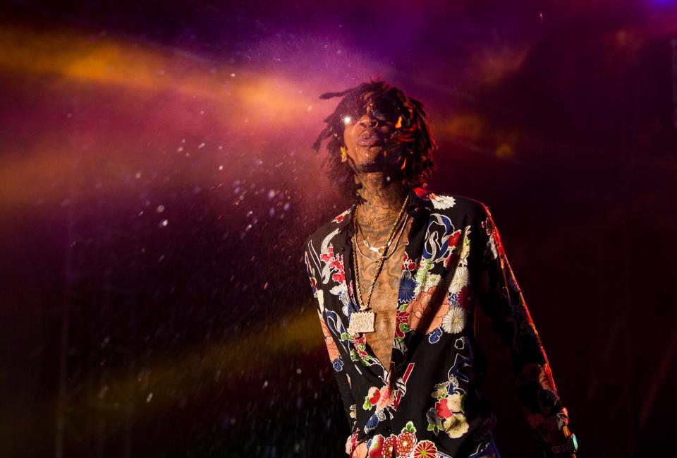 Wiz Khalifa will perform at Riverbend Music Center Aug. 27, 2022.