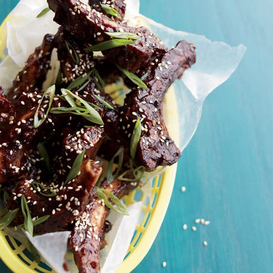 Asian Fried and Glazed Baby Back Ribs