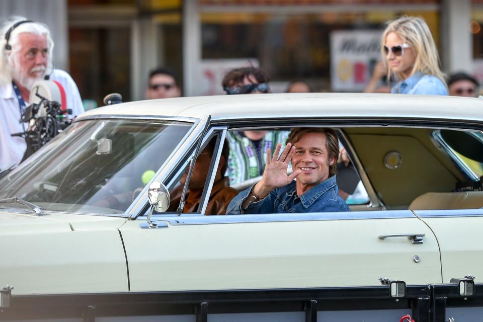 <p>Brad was cast in Quentin Tarantino's highly-anticipated new film, <em>Once Upon a Time in Hollywood</em>, and was seen shooting scenes for the production in 2018.</p>