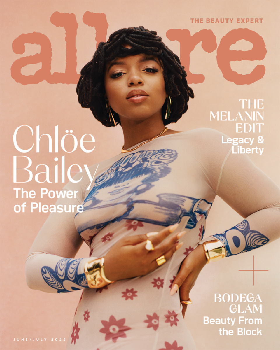 Chloe Bailey covers Allure’s June/July Melanin Edit issue. - Credit: Allure