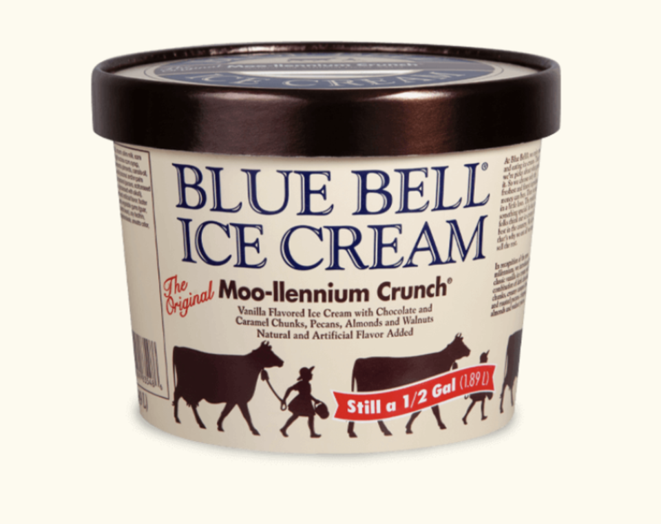 <p>Blue Bell Ice Cream</p>