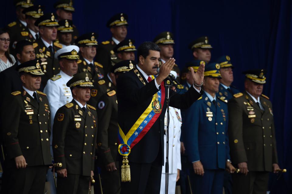 Assassination attempt on Venezuelan President Nicolas Maduro