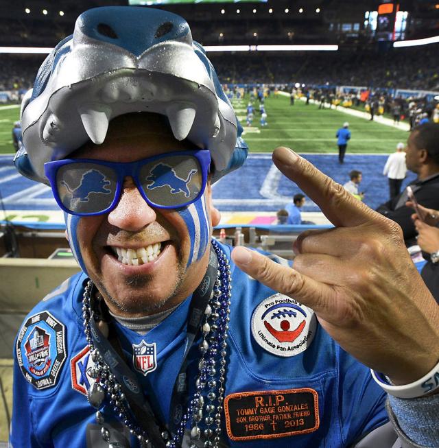 Monroe's 'Lion Eyes' Gonzales in Detroit Lions superfan documentary