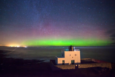 A rare sighting from Bamburgh Lighthouse - Credit: GETTY