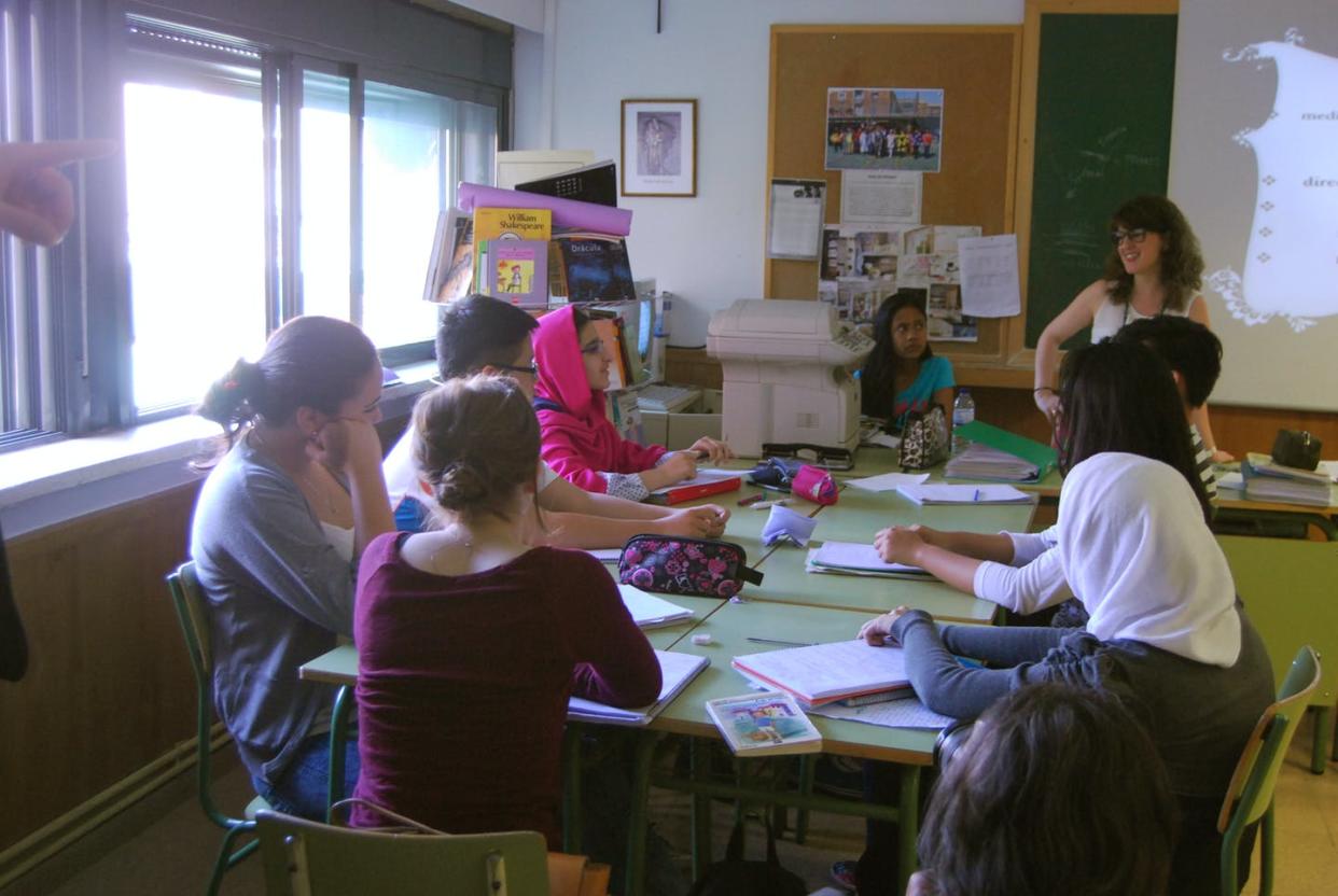 <span class="caption">Aula del Colegio Padre Piquer, de la Fundación Montemadrid.</span> <span class="attribution"><a class="link " href="https://www.fundacionmontemadrid.es/" rel="nofollow noopener" target="_blank" data-ylk="slk:Fundación Montemadrid;elm:context_link;itc:0;sec:content-canvas">Fundación Montemadrid</a></span>