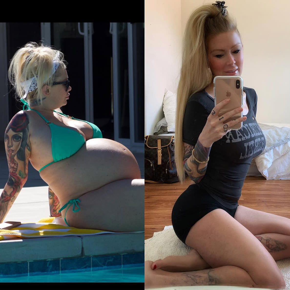 Jenna Jameson Pregnant Porn - Jenna Jameson Reflects on Her Pregnancy and Postpartum Weight Loss: 'We Can  Regain Ourselves'