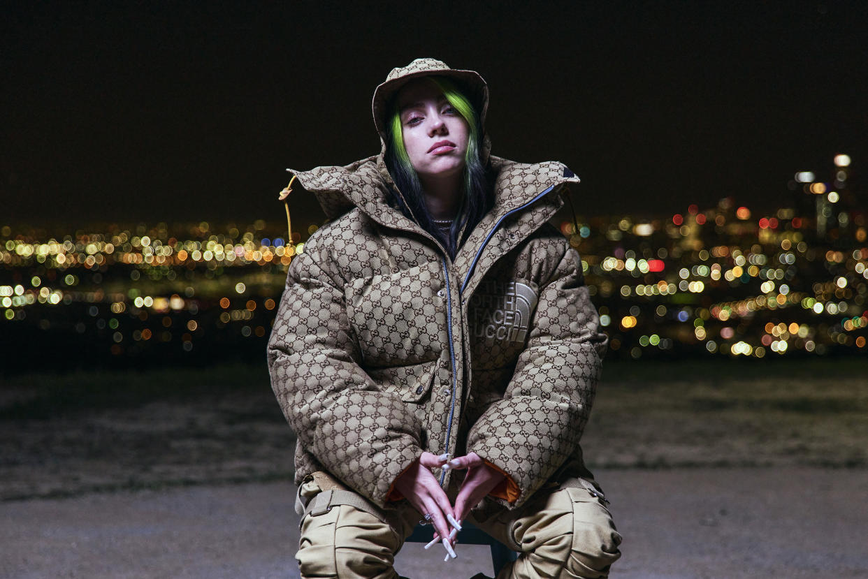 LOS ANGELES, CALIFORNIA - FEBRUARY 25: Billie Eilish at Apple’s 