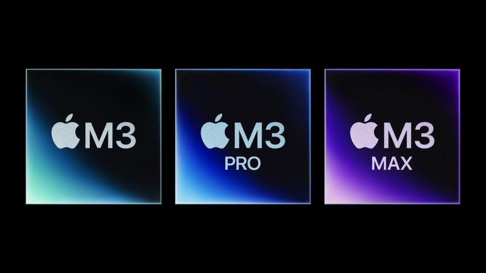 Apple introduced three M3 chips at once. 