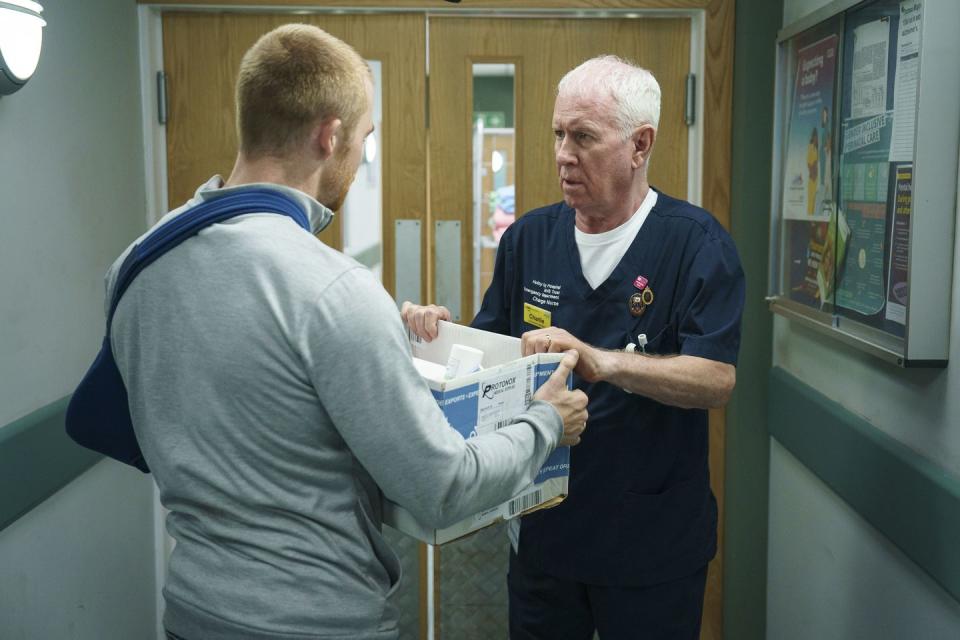 kyle, charlie fairhead, casualty