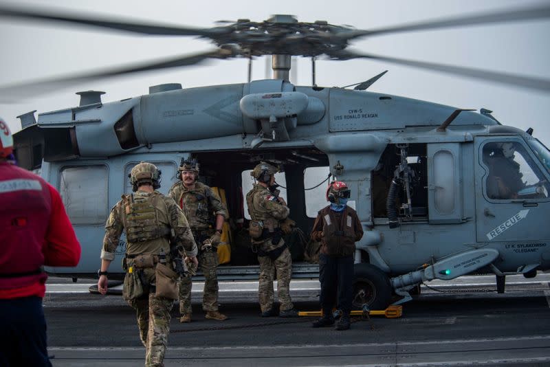 USS Ronald Reagan (CVN 76) Flight Operations, in the Arabian Sea