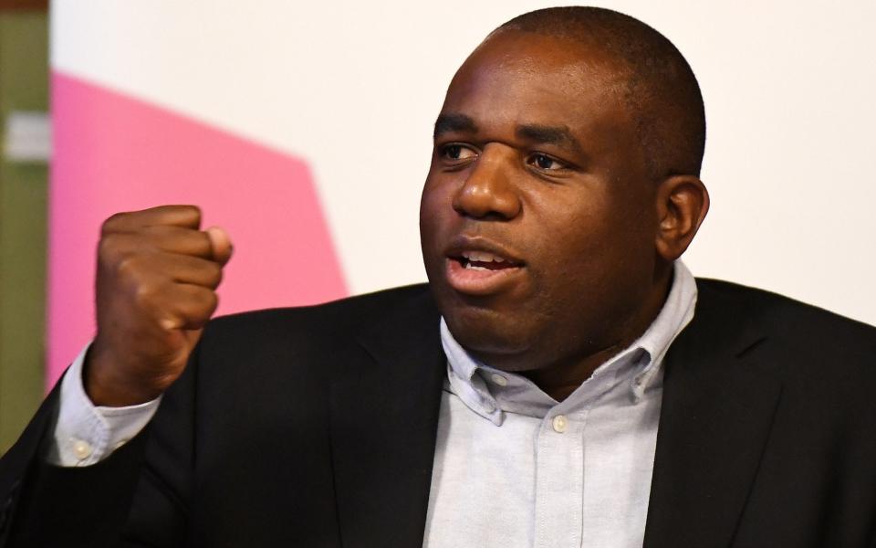 David Lammy called for the report to be published in full - CHRIS RATCLIFFE/GETTY IMAGES