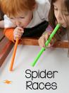 <p>All you need for this game is some straws and plastic toy spiders — whichever kid blows their spider across the finish line first wins.</p><p><a class="link " href="https://www.amazon.com/Muzboo-Realistic-Plastic-Halloween-Decorations/dp/B07CVJ3LBN/ref=sr_1_4?dchild=1&keywords=plastic+spiders&qid=1591816907&sr=8-4&tag=syn-yahoo-20&ascsubtag=%5Bartid%7C10055.g.2618%5Bsrc%7Cyahoo-us" rel="nofollow noopener" target="_blank" data-ylk="slk:SHOP PLASTIC SPIDERS;elm:context_link;itc:0;sec:content-canvas">SHOP PLASTIC SPIDERS</a></p><p><em><a href="http://www.stillplayingschool.com/2015/10/spider-races-halloween-games-kids.html" rel="nofollow noopener" target="_blank" data-ylk="slk:Get the tutorial at Still Playing School »;elm:context_link;itc:0;sec:content-canvas" class="link ">Get the tutorial at Still Playing School »</a></em> </p>