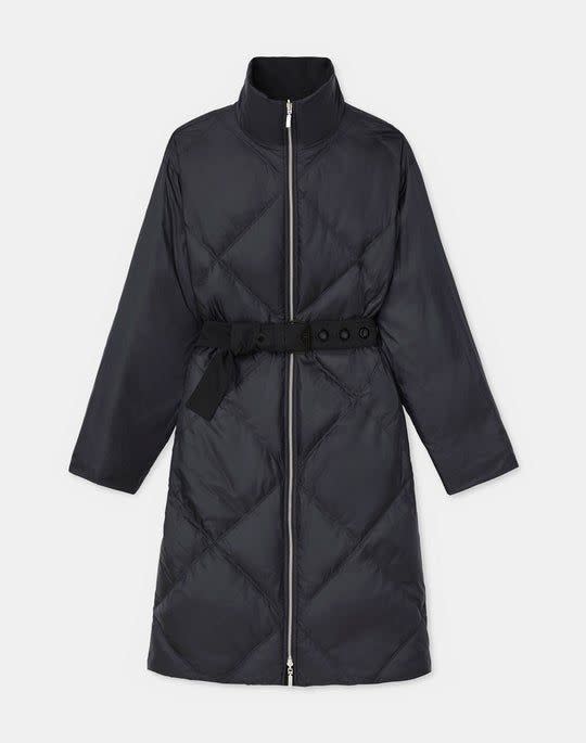 1) Plus-Size Ryder Reversible Down Coat