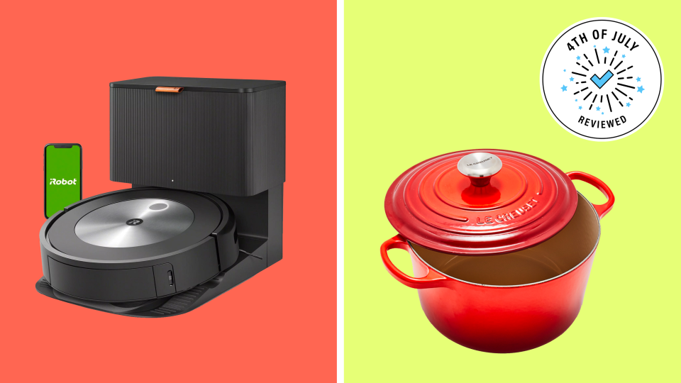 Pick up new home and kitchen essentials from brands like iRobot, Le Creuset and more this 4th of July.