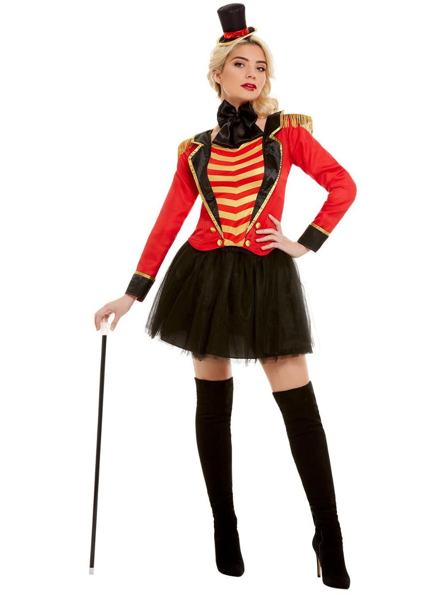 <p><a href="https://clicks.trx-hub.com/xid/hearstcorp_9eb67_wdy?q=https%3A%2F%2Fwww.walmart.com%2Fip%2FSmiffys-Vintage-Circus-Carnival-Deluxe-Ringmaster-Women-s-Halloween-Fancy-Dress-Costume-for-Adult-L-14-16%2F914609815&p=https%3A%2F%2Fwww.womansday.com%2Flife%2Fg28182542%2Fbest-halloween-costume-ideas-for-women%2F&utmSource=yahoo-us&utmCampaign=84&utmMedium=syn" rel="nofollow noopener" target="_blank" data-ylk="slk:Shop Now;elm:context_link;itc:0;sec:content-canvas" class="link rapid-noclick-resp">Shop Now</a></p><p>Circus Ring Master Costume</p><p>walmart.com</p><p>$58.99</p>