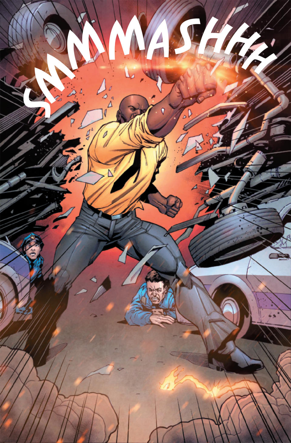 Luke Cage: Gang War #1 page