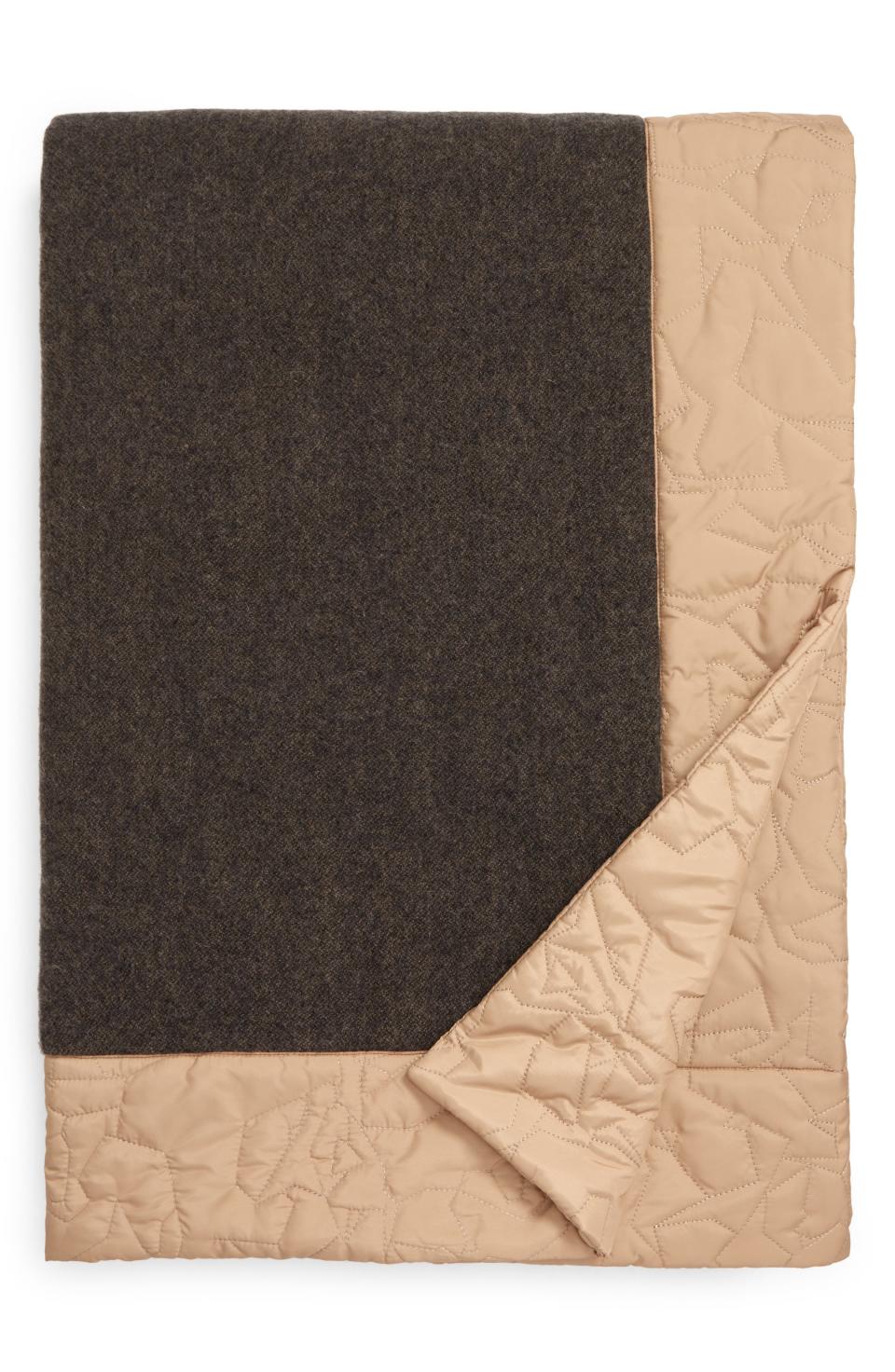 8) Wool Puffer Blanket