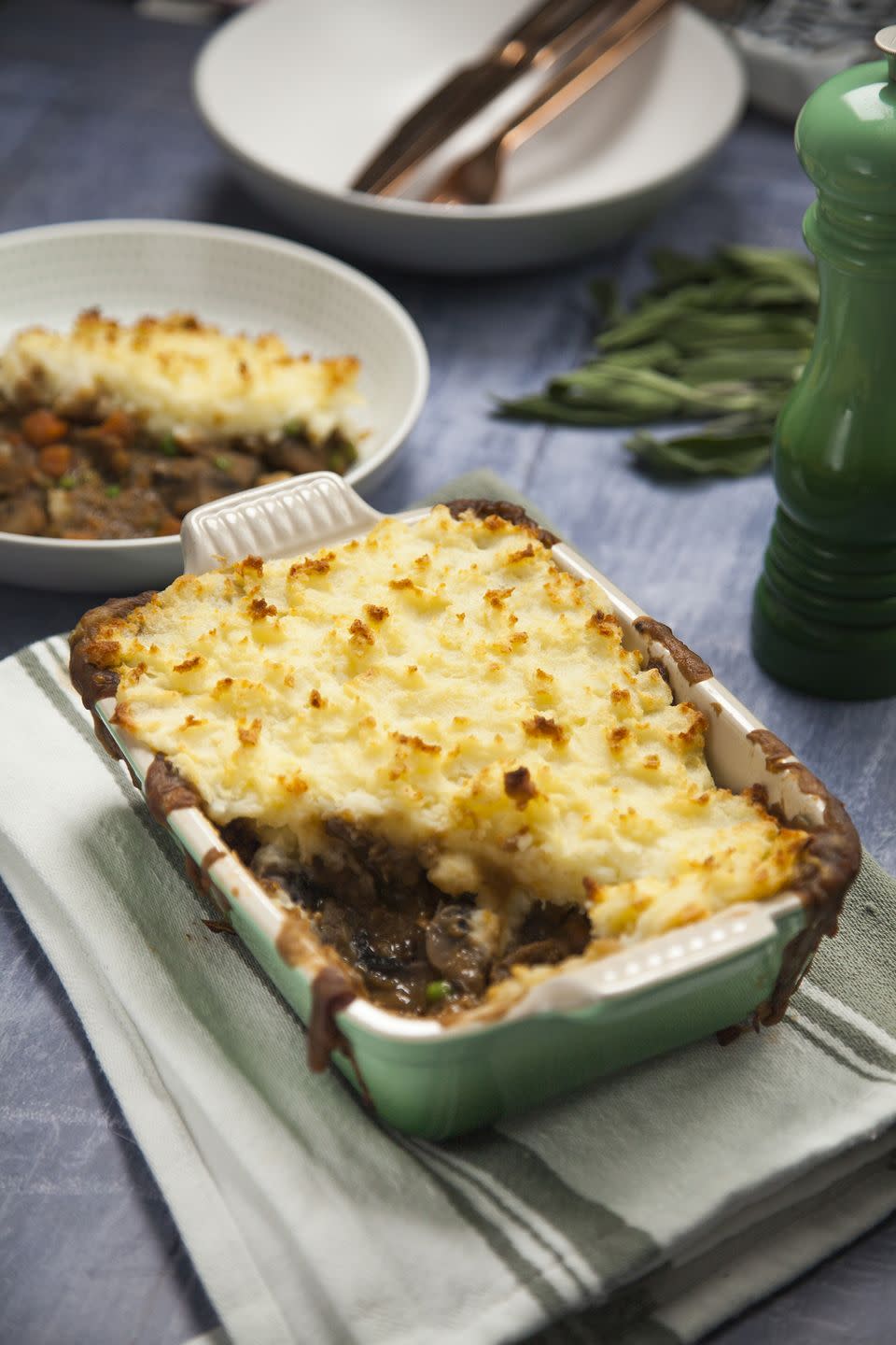 <p>If you're vegan (or just trying to reduce your meat intake) then our vegan shepherd's pie is the way to go. You won't even be able to tell there's no meat or dairy products in this one.</p><p><strong>Recipe: <a href="https://www.goodhousekeeping.com/uk/food/recipes/a25599963/vegan-shepherds-pie/" rel="nofollow noopener" target="_blank" data-ylk="slk:Vegan Shepherd's Pie;elm:context_link;itc:0;sec:content-canvas" class="link ">Vegan Shepherd's Pie</a></strong></p>