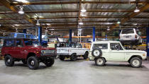 The first-generation Ford Bronco (1966 to 1977) has always been cool in an under-the-radar way. Built as a simple and utilitarian competitor to the Jeep CJ5 and the International Harvester Scout, Broncos were boxy with a bumpy ride that was extremely hot in summer and frigid in winter. But its unpolished experience was the key to its charm, and the three-on-the-tree manually shifted 4x4 came to define Colorado’s rugged working class and Southern California’s laid-back beach lifestyle.