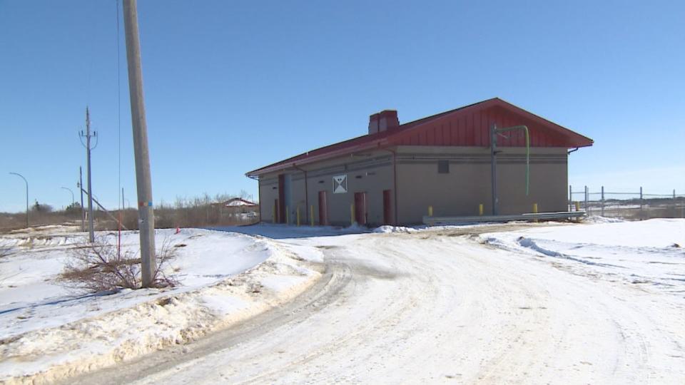 Peepeekisis Cree Nation's water treatment plant.